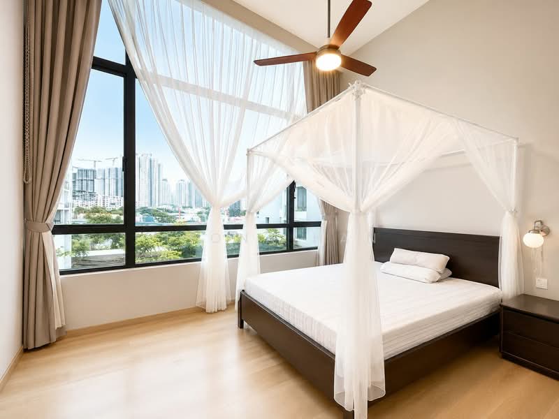 The Crest, 101 Prince Charles Crescent, 4 Bedrooms, 1,873 sqft, Condominium For Rent, by Fiona Han, 500164357 - Bedroom - PropertyGuru.com.sg