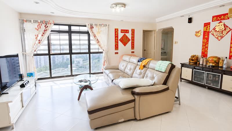 307D Anchorvale Road, 307D Anchorvale Road, 3 Bedrooms, 1,184 sqft, HDB Flat For Sale, by Jason Quek, 500164364 - Living Room - PropertyGuru.com.sg