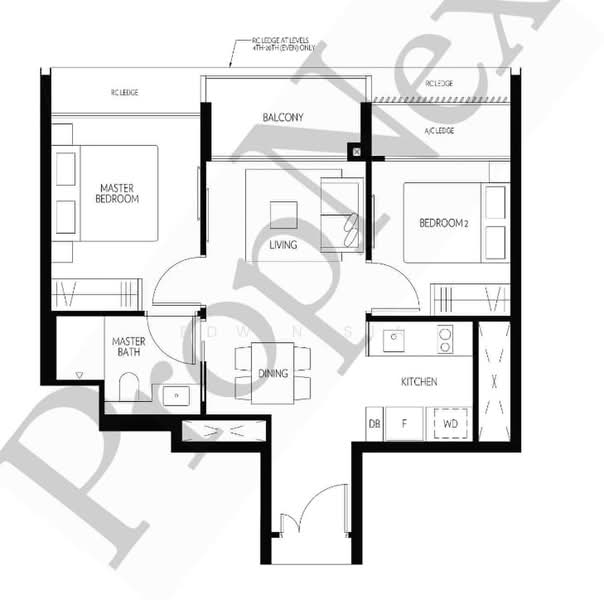 Amber 45, 45 Amber Road, 2 Bedrooms, 614 sqft, Condominium For Rent, by Edwin Sia, 500164367 - PropertyGuru.com.sg