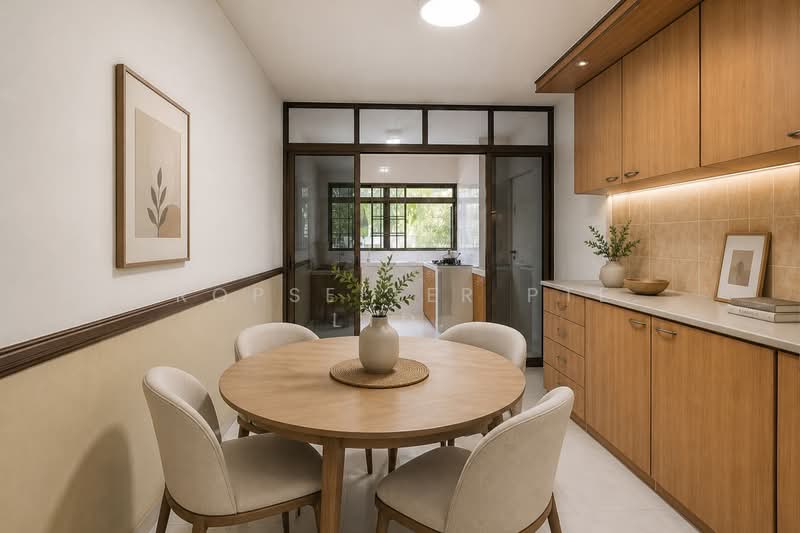 359 Clementi Avenue 2, 359 Clementi Avenue 2, 3 Bedrooms, 990 sqft, HDB Flat For Sale, by KOH YONG JIAN, 500164380 - Dining Room - PropertyGuru.com.sg