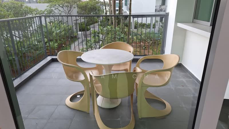 Eight Courtyards, 2 Canberra Drive, 3 Bedrooms, 1,066 sqft, Condominium For Rent, by William Chan, 500164395 - Balcony - PropertyGuru.com.sg