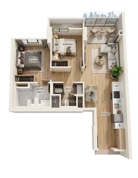 The Landmark, 173 Chin Swee Road, 2 Bedrooms, 678 sqft, Condominium For Sale, by Tay Meng Heng, 500164439 - PropertyGuru.com.sg