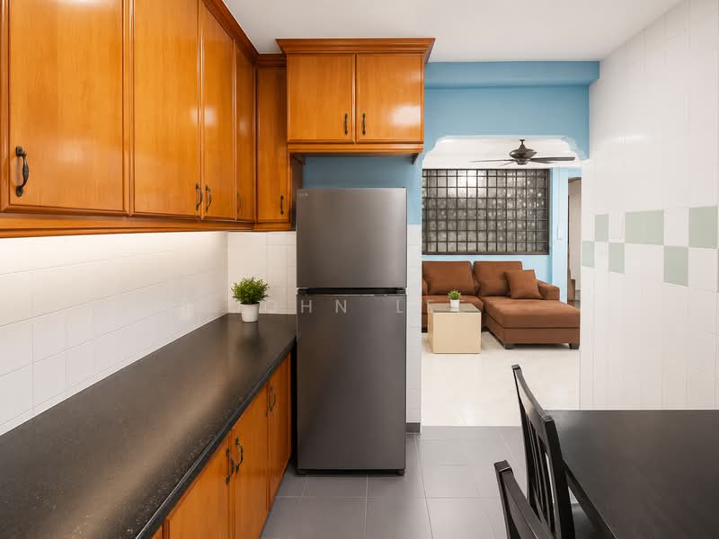 344 Woodlands Street 32, 344 Woodlands Street 32, 3 Bedrooms, 904 sqft, HDB Flat For Sale, by John Lee, 500164441 - Kitchen - PropertyGuru.com.sg