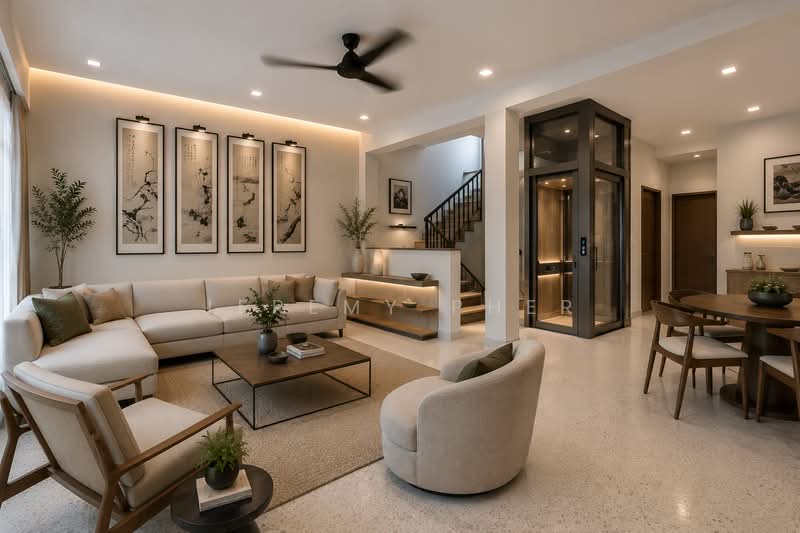 ⭐️ Rare Huge Land Opportunity! Rebuild to Your Detached Dream Home, Lor Chuan, Serangoon Garden way, Chuan garden, 4 Bedrooms, 3,500 sqft, Detached House For Sale, by Jeremy Pher, 500164446 - Living Room - PropertyGuru.com.sg