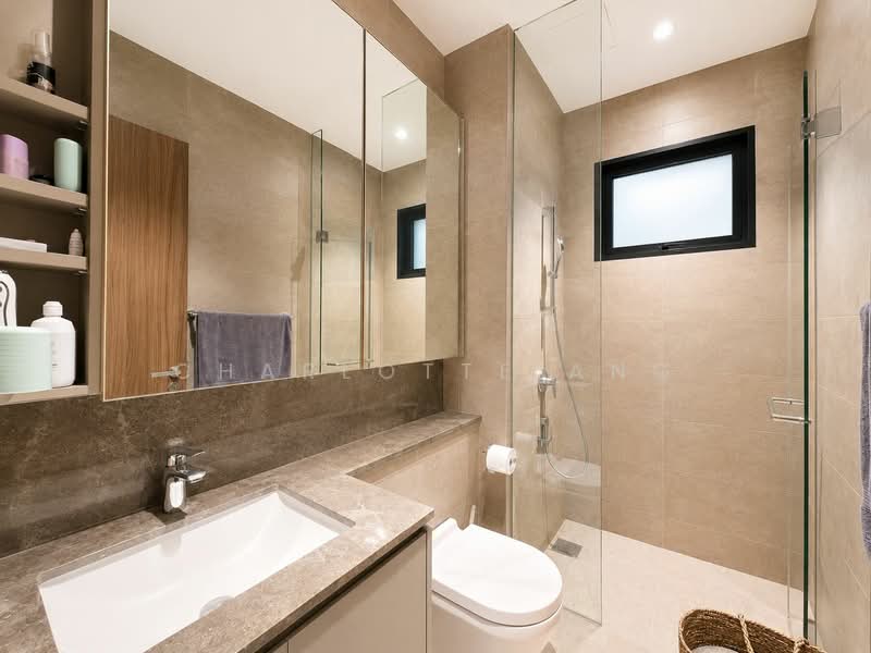Daintree Residence, 11D Toh Tuck Road, 3 Bedrooms, 1,055 sqft, Condominium For Sale, by Charlotte Ang, 500164453 - Bathroom - PropertyGuru.com.sg