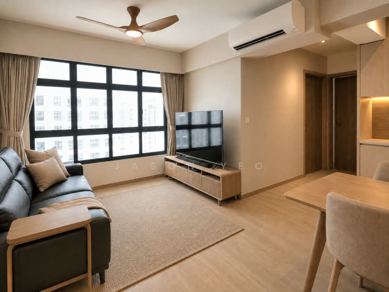420D Northshore Drive, 420D Northshore Drive, 3 Bedrooms, 1,012 sqft, HDB Flat For Sale, by Jason Yeo, 500164457 - Living Room - PropertyGuru.com.sg