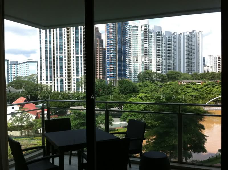 Rivergate, 97 Robertson Quay, 3 Bedrooms, 1,776 sqft, Condominium For Rent, by Natasha Ross Nair, 500164464 - Balcony - PropertyGuru.com.sg