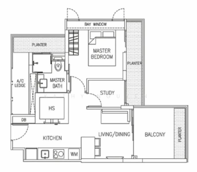Liberte, 5 Sarkies Road, 1 Bedroom, 646 sqft, Condominium For Rent, by Kathy Nguyen, 500164469 - PropertyGuru.com.sg