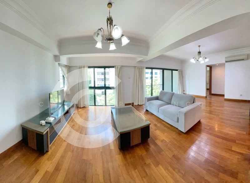 Surrey Court, 12 Surrey Court, 4 Bedrooms, 1,600 sqft, Condominium For Rent, by Christopher Ngo, 500164471 - Living Room - PropertyGuru.com.sg