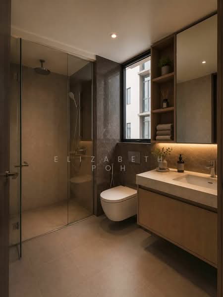 Super cheap brand new 3br in Katong, , 3 Bedrooms, 990 sqft, Condominium For Sale, by Elizabeth Poh, 500164502 - Bathroom - PropertyGuru.com.sg