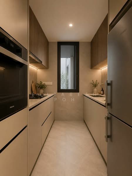 Super cheap Immediate move in Brand new 3br in katong, , 3 Bedrooms, 990 sqft, Condominium For Sale, by Elizabeth Poh, 500164506 - Kitchen - PropertyGuru.com.sg