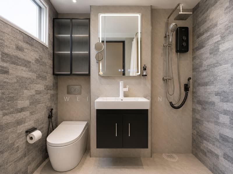 843 Woodlands Street 82, 843 Woodlands Street 82, 3 Bedrooms, 1,119 sqft, HDB Flat For Sale, by WeiPin Oon, 500164516 - Bathroom - PropertyGuru.com.sg