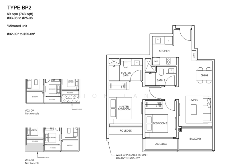 AMO Residence, 23 Ang Mo Kio Rise, 2 Bedrooms, 743 sqft, Condominium For Sale, by Fion Tan, 500164518 - PropertyGuru.com.sg
