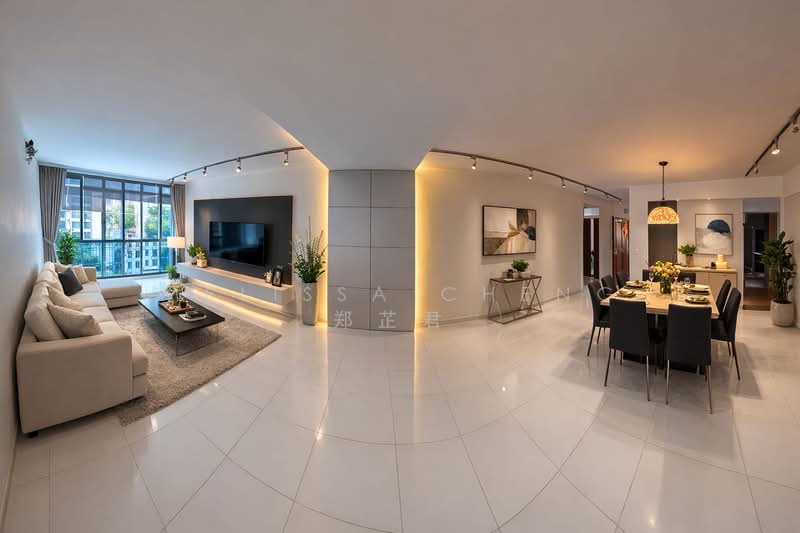 190 Punggol Central, 190 Punggol Central, 4 Bedrooms, 1,378 sqft, HDB Flat For Sale, by Melissa Cheng 郑芷君, 500164520 - Living Room - PropertyGuru.com.sg