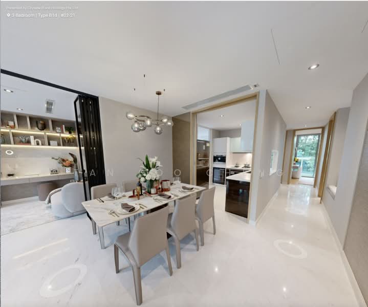 The Residences at W Sentosa Cove, 5 Ocean Way, 3 Bedrooms, 1,658 sqft, Condominium For Sale, by Tan Soo Cheng, 500164536 - Dining Room - PropertyGuru.com.sg