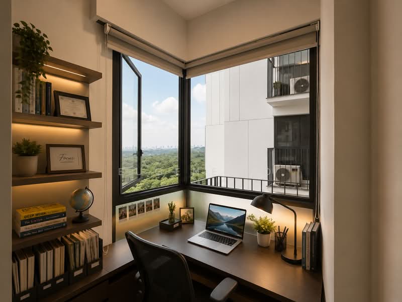 Foresque Residences, 101 Petir Road, 4 Bedrooms, 1,281 sqft, Condominium For Sale, by Eugene Ho, 500164547 - Study - PropertyGuru.com.sg