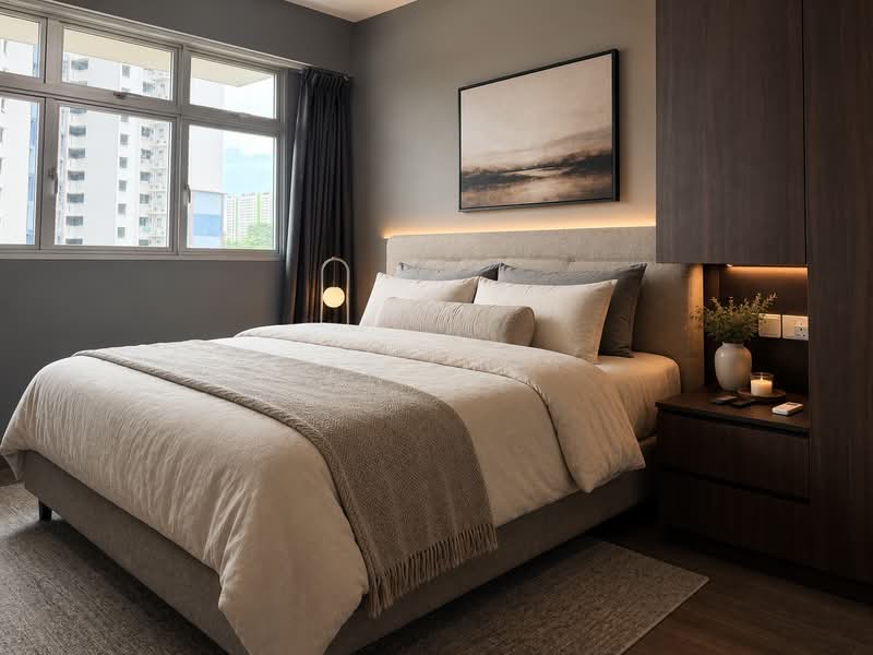 422B Northshore Drive, 422B Northshore Drive, 3 Bedrooms, 1,001 sqft, HDB Flat For Sale, by ZT Lee, 500164575 - Master Bedroom - PropertyGuru.com.sg