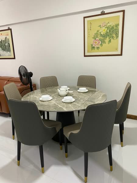 134 Edgedale Plains, 134 Edgedale Plains, 3 Bedrooms, 92 sqft, HDB Flat For Rent, by Tanny Quek, 500164584 - Dining Room - PropertyGuru.com.sg