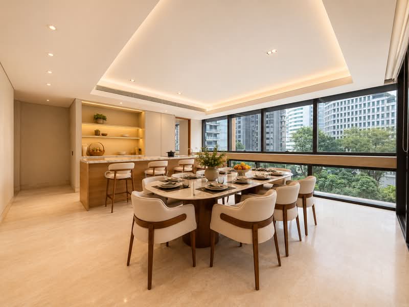 Hana, 8 Tomlinson Road, 4 Bedrooms, 3,531 sqft, Apartment For Rent, by Calvin Ting, 500164585 - Dining Room - PropertyGuru.com.sg