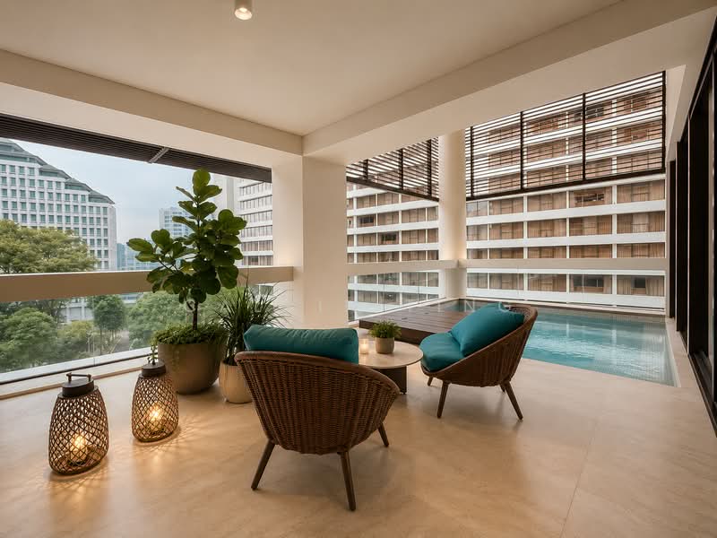 Hana, 8 Tomlinson Road, 4 Bedrooms, 3,531 sqft, Apartment For Rent, by Calvin Ting, 500164585 - Balcony - PropertyGuru.com.sg