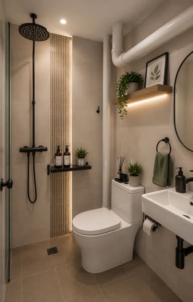 154 Woodlands Street 13, 154 Woodlands Street 13, 3 Bedrooms, 1,001 sqft, HDB Flat For Sale, by Jen Lee, 500164595 - Bathroom - PropertyGuru.com.sg