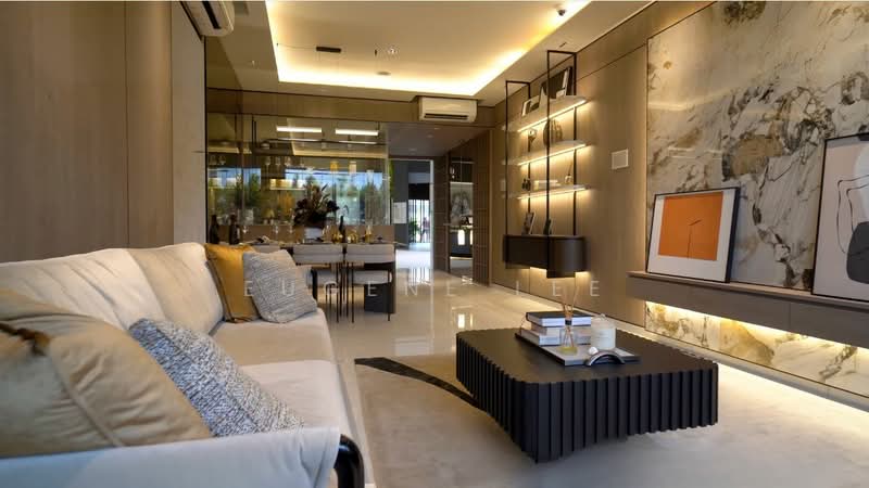 Lentor Mansion, 60 Lentor Gardens, 4 Bedrooms, 1,227 sqft, Condominium For Sale, by Eugene Lee, 500164607 - Living Room - PropertyGuru.com.sg