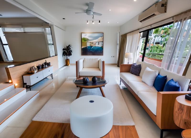 Villa Delle Rose, Taman Nakhoda, 3 Bedrooms, 2,810 sqft, Condominium For Rent, by Ray Lim, 500164616 - Living Room - PropertyGuru.com.sg