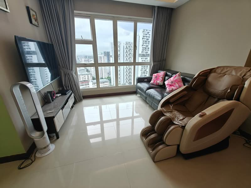 113A McNair Towers, 113A Mcnair Road, 3 Bedrooms, 1,001 sqft, HDB Flat For Sale, by Claire Tay, 500164628 - Living Room - PropertyGuru.com.sg