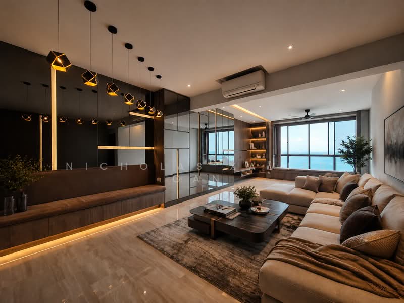 Amber Point, 1 Amber Road, 3 Bedrooms, 1,690 sqft, Condominium For Rent, by Nicholas Xavier Gan, 500164641 - Living Room - PropertyGuru.com.sg