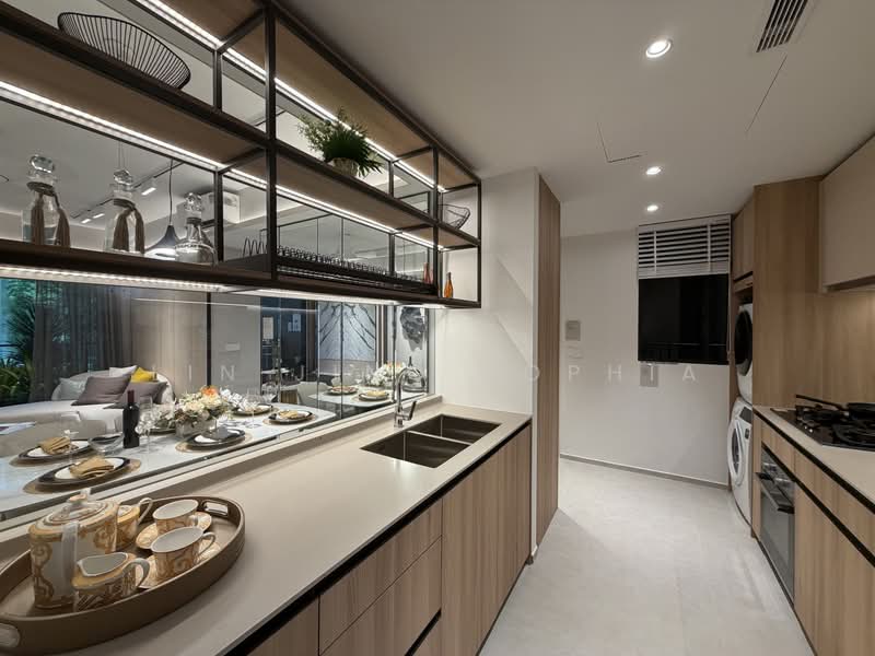 Tengah Garden Residences, Tengah Garden Avenue, 4 Bedrooms, 1,249 sqft, Condominium For Sale, by Lin Jing Sophia, 500164658 - Kitchen - PropertyGuru.com.sg