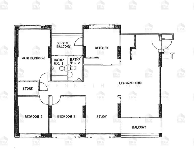 520 Jelapang Road, 520 Jelapang Road, 4 Bedrooms, 1,518 sqft, HDB Flat For Sale, by Kenneth Kow, 500164686 - PropertyGuru.com.sg