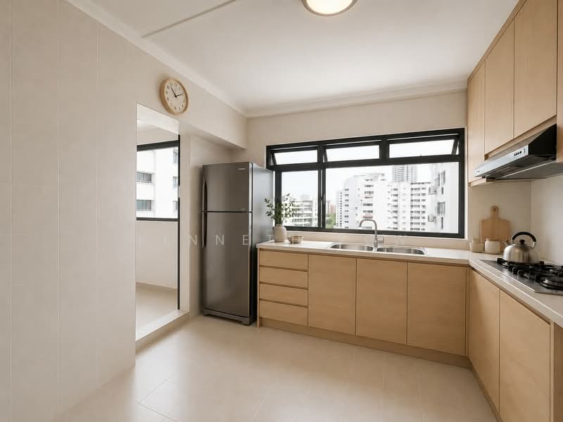 520 Jelapang Road, 520 Jelapang Road, 4 Bedrooms, 1,518 sqft, HDB Flat For Sale, by Kenneth Kow, 500164686 - Scandinavian decor - Kitchen - PropertyGuru.com.sg