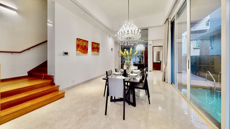 41 One Tree Hill near Orchard Ion and mrt, One Tree Hill / Jln Tupai/ Jln Arnap, 5 Bedrooms, 4,180 sqft, Semi-Detached House For Rent, by Jeslyn Lim 林瑞香, 500164696 - Dining Room - PropertyGuru.com.sg