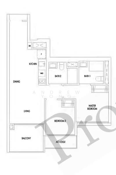 Treasure at Tampines, 51 Tampines Lane, 2 Bedrooms, 678 sqft, Condominium For Rent, by Andrew Yong, 500164748 - PropertyGuru.com.sg