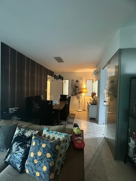 The Rivervale, 1 Rivervale Link, 3 Bedrooms, 1,259 sqft, Condominium For Rent, by SHALINI JOSHI, 500164757 - Living Room - PropertyGuru.com.sg