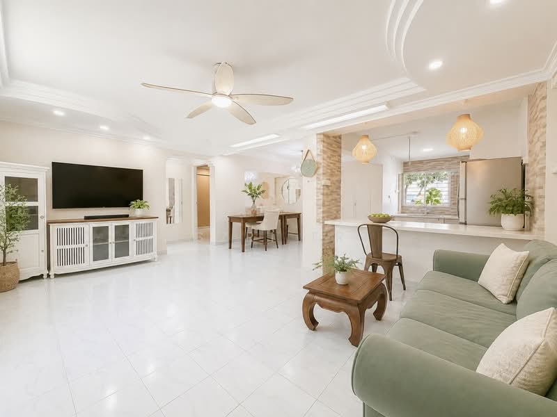693 Hougang Street 61, 693 Hougang Street 61, 3 Bedrooms, 915 sqft, HDB Flat For Sale, by Aszri ERA, 500164762 - Living Room - PropertyGuru.com.sg