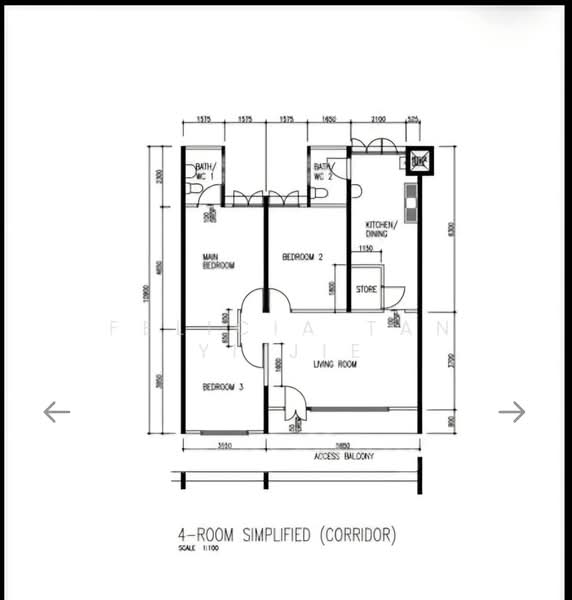 637 Hougang Avenue 8, 637 Hougang Avenue 8, 3 Bedrooms, 904 sqft, HDB Flat For Sale, by Felicia Tan Yi Jie, 500164764 - PropertyGuru.com.sg