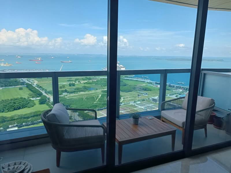 Marina Bay Residences, 18 Marina Boulevard, 2 Bedrooms, 1,076 sqft, Condominium For Rent, by Kym Oh, 500164781 - Balcony - PropertyGuru.com.sg