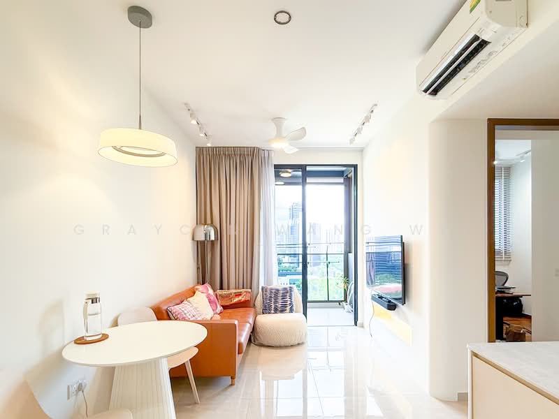 Kopar At Newton, 8 Makeway Avenue, 2 Bedrooms, 689 sqft, Condominium For Sale, by Graycin Wang Wei Ru, 500164824 - Living Room - PropertyGuru.com.sg