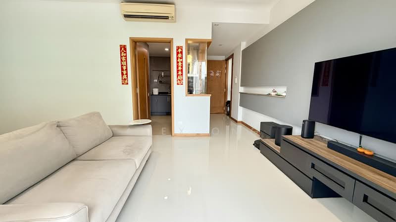 One Leicester, 1 Leicester Road, 3 Bedrooms, 1,152 sqft, Condominium For Sale, by Alex Ong, 500164870 - Living Room - PropertyGuru.com.sg