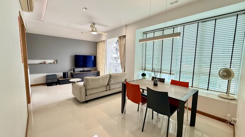 One Leicester, 1 Leicester Road, 3 Bedrooms, 1,152 sqft, Condominium For Sale, by Alex Ong, 500164870 - Living Room - PropertyGuru.com.sg