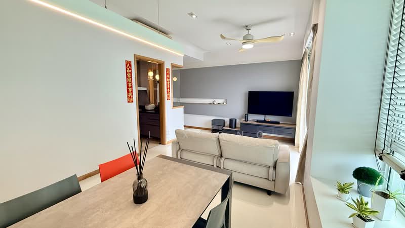 One Leicester, 1 Leicester Road, 3 Bedrooms, 1,152 sqft, Condominium For Sale, by Alex Ong, 500164870 - Living Room - PropertyGuru.com.sg
