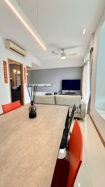 One Leicester, 1 Leicester Road, 3 Bedrooms, 1,152 sqft, Condominium For Sale, by Alex Ong, 500164870 - Living Room - PropertyGuru.com.sg