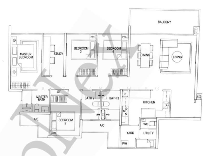 SkyPark Residences, Sembawang Drive, 4 Bedrooms, 1,528 sqft, Executive Condominium For Sale, by Ang Yang Ming, 500164883 - PropertyGuru.com.sg