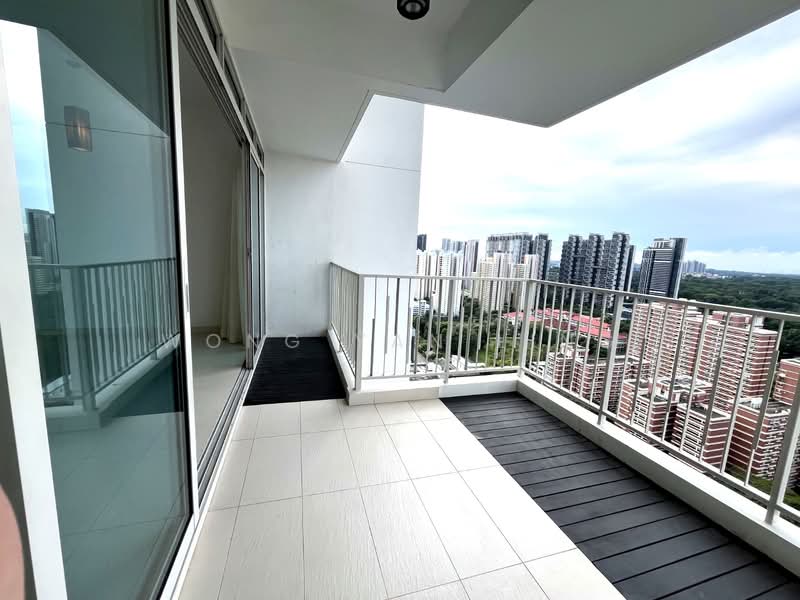 The Metropolitan Condominium, 6 Alexandra View, 2 Bedrooms, 1,066 sqft, Condominium For Rent, by Wong Yan Ling, 500164884 - Balcony - PropertyGuru.com.sg