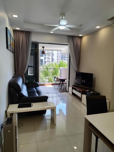 Riverbank at Fernvale, Sengkang West Way/Fernvale, 3 Bedrooms, 1,044 sqft, Condominium For Rent, by Baron Tan 陈鼎超, 500164900 - Living Room - PropertyGuru.com.sg