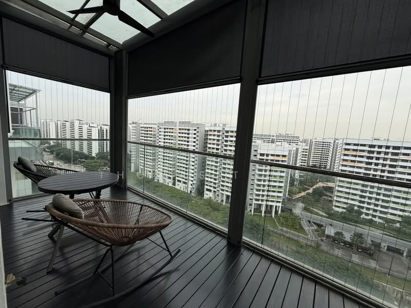 The Tampines Trilliant, 21 Tampines Central 7, 4 Bedrooms, 1,991 sqft, Executive Condominium For Sale, by Thomas Tong, 500164922 - Balcony - PropertyGuru.com.sg