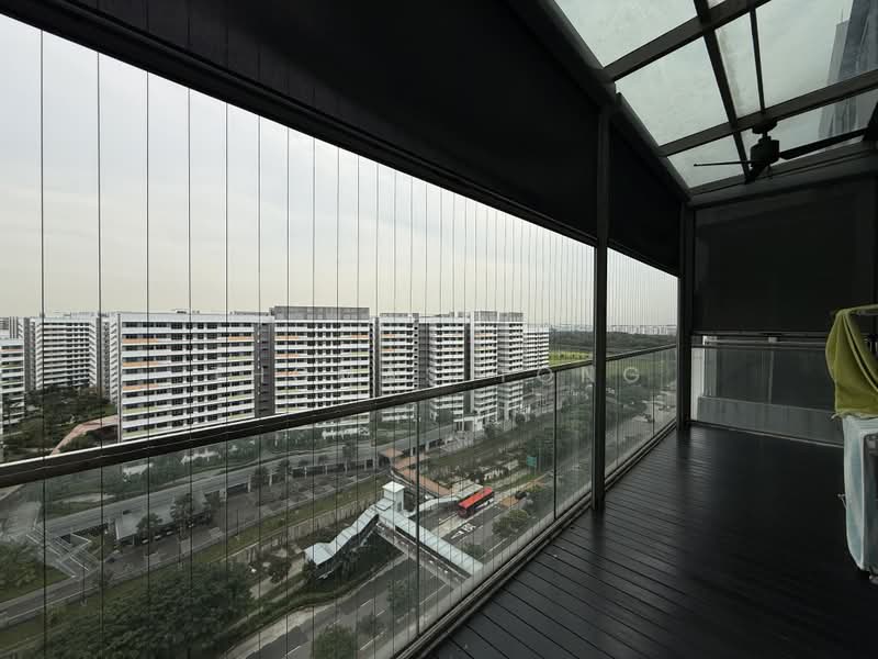 The Tampines Trilliant, 21 Tampines Central 7, 4 Bedrooms, 1,991 sqft, Executive Condominium For Sale, by Thomas Tong, 500164922 - Balcony - PropertyGuru.com.sg