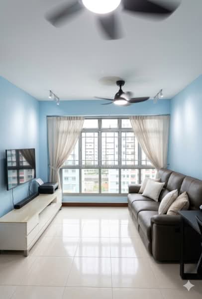 457 Segar Road, 457 Segar Road, 2 Bedrooms, 732 sqft, HDB Flat For Sale, by Yvonne Lim, 500164926 - Living Room - PropertyGuru.com.sg