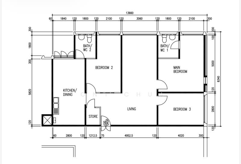 165 Simei Road, 165 Simei Road, 3 Bedrooms, 1,119 sqft, HDB Flat For Sale, by Tony Chua, 500164955 - PropertyGuru.com.sg